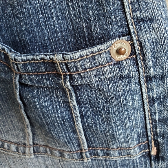 Candie's Button-Accent Denim Bermuda Shorts - Picture 9 of 16